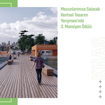 Alumni Won Salacak Urban Design Competition, 3rd Honorable Mention Award